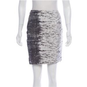 Elie Tahari Abstract Jacquard Mini Skirt. Size 10